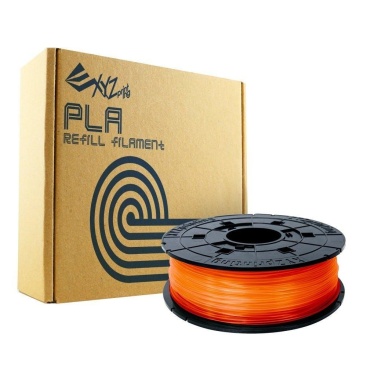 XYZprinting RFPLBXEU07E material de impresión 3d Ácido poliláctico (PLA) Naranja, Transparente 600 g