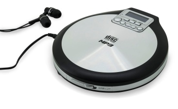 Soundmaster CD9220 reproductor de CD Personal CD player Negro, Acero inoxidable