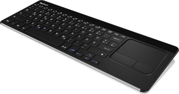 KeySonic KSK-5220BT Bluetooth QWERTZ Alemán Negro