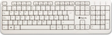 NGS NGS Spike USB QWERTY Blanco