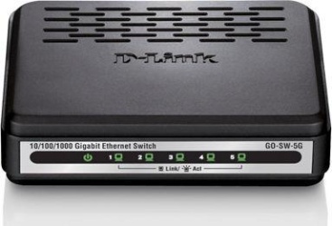 D-Link GO-SW-5G Conmutador de red no administrado