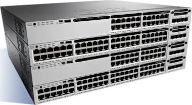 Cisco Cisco Catalyst WS-C3850-24S-E Gestionado Negro, Gr