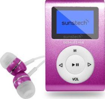 Sunstech DEDALOIII MP3 4GB Rosa