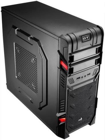 Aerocool Aerocool GT Black Edition Midi-Tower Negro, Rojo c