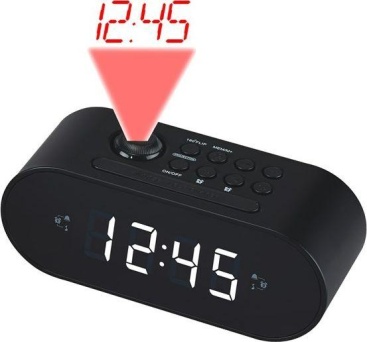 Denver CRP-717black Reloj Digital Negro radio