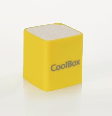 Coolbox CoolBox Cube Mini 2W Blanco, Amarillo