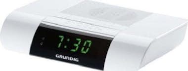 Ksc35 Blanco Grundig 35 radio despertador color con fm extrafuerte pantalla led snooze reloj