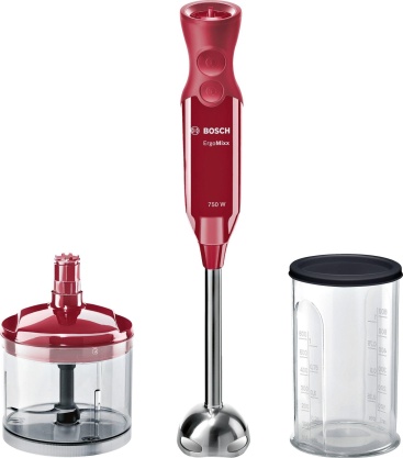 Bosch MSM67120R Batidora de inmersión 750W Rojo, A