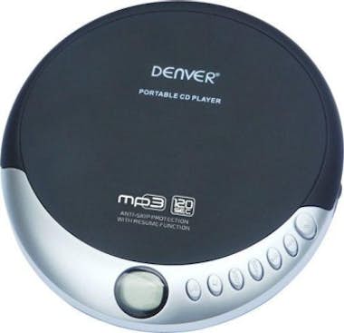 Denver Denver DM-389 Portable CD player Negro, Plata