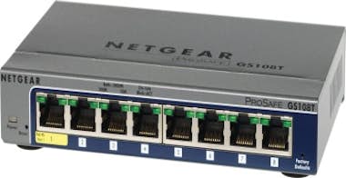 Netgear Netgear GS108T-200 Conmutador de red administrado