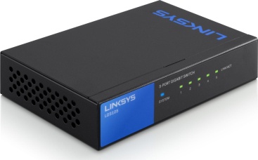 Linksys Escritorio de 5 puertos Conmutador Gigabit