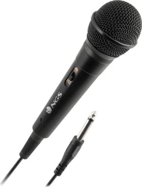 NGS NGS Singer Fire Karaoke microphone Alámbrico Negro