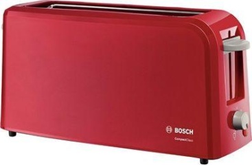 Bosch TAT 3A 004 2slice(s) 980W Rojo tostadora