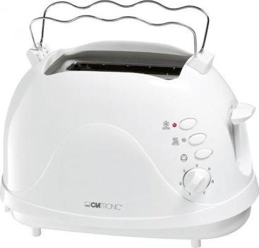 Clatronic TA 3565 2slice(s) 700W Blanco tostadora