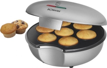 Bomann MM 5020 7cakes 900W Plata máquina para mada