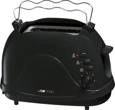 Clatronic TA 3565 2slice(s) 700W Negro tostadora