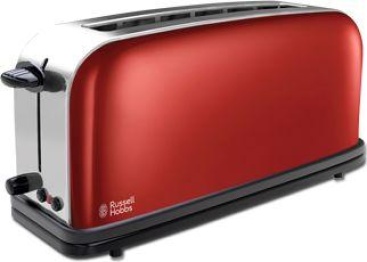 Russell Hobbs Flame Red 2slice(s) Rojo, Acero inox