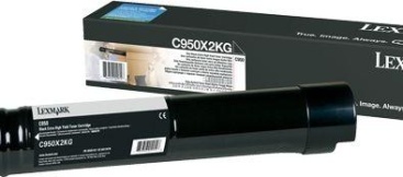 Lexmark Lexmark C950X2KG 38000páginas Negro cartucho de tó