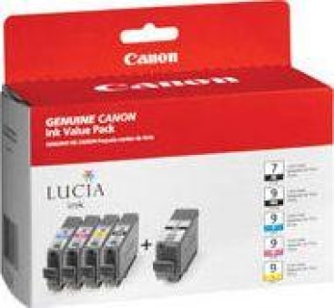 Canon Pgi9 Cartuchos multipack de tinta original negro matefoto cianfoto magentarojo g para impresora inyeccion pixma pro9500pro9500markii ncy pro9500 ii mbkpcpmrg verde cian rojo 5