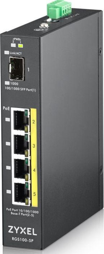 Zyxel RGS100-5P Conmutador