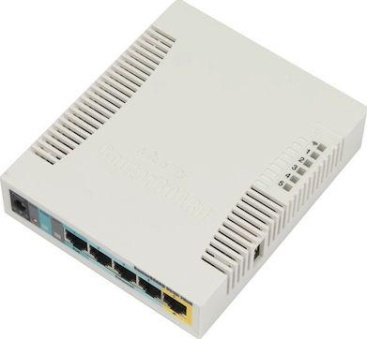 Mikrotik Mikrotik RB951Ui-2HnD Energía sobre Ethernet (PoE)