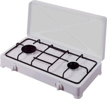 VitroKitchen Vitrokitchen 200BB Mesa Encimera de gas Blanco hob