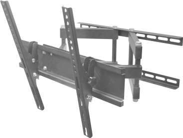 Gembird WM-55RT-03 55"" Negro soporte de pared par