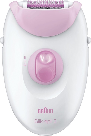 Braun Silk-épil 3 3270 20tweezers Rosa, Color blan