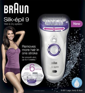 Braun Braun Silk-épil 9 9-561 40tweezers Púrpura, Color