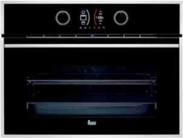 Teka HLC 860 P Horno eléctrico 44 L 2915 W Negro, Acero inoxidable A+