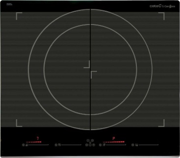 Cata CATA GIGA 600 BK Integrado Con placa de inducción