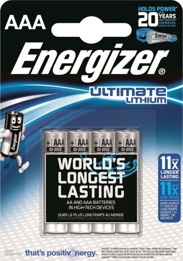 Energizer ENLITHIUMAAAP4