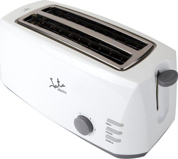 Jata JATA TT584 4rebanada(s) 1400W Blanco tostadora