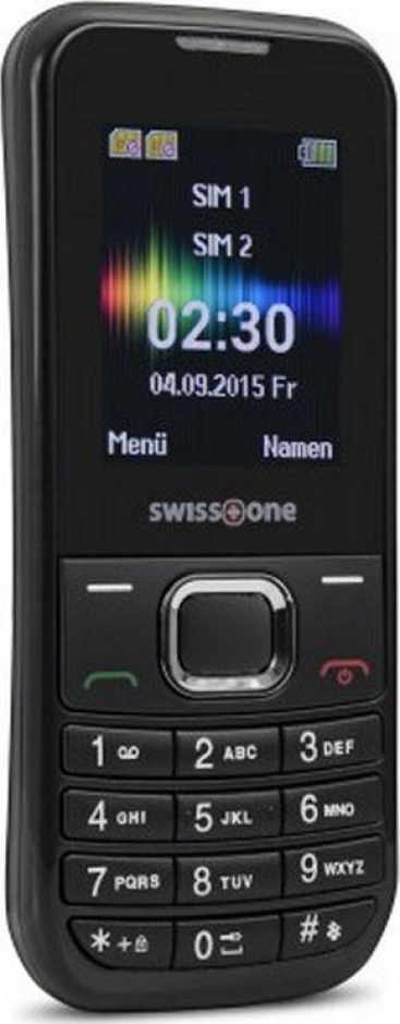 Swisstone Sc 230 senior 1.77 2g negro 45 cm para personas mayores barra sim 600