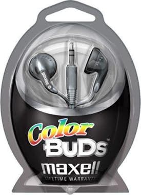 Maxell Maxell Colour Budz Headphones Silver Binaural Alám