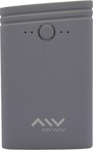 MYWAY Myway power bank 7500 mAh USB 2 puertos 1A + 2.1A