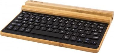 Silver HT SilverHT Bamboo Multidevice Keyboard USB + Bluetoo