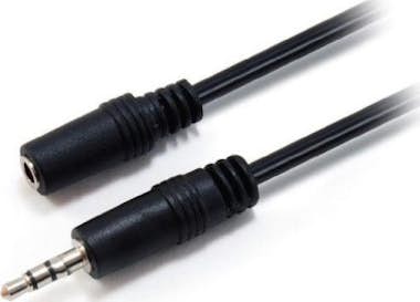 Equip Equip 3.5mm/3.5mm 2.0m 2m 3.5mm 3.5mm Negro cable