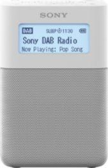 Sony XDR-V20D Reloj Digital Blanco radio