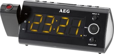 AEG AEG MRC 4121 P Reloj Digital Negro radio