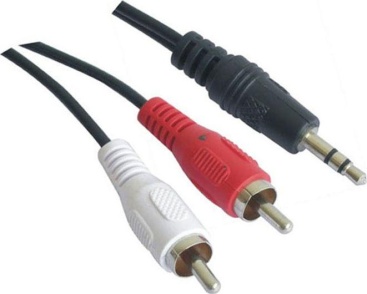 Nanocable CABLE AUDIO ESTEREO 3.5/M-2xRCA/M 1.5 M