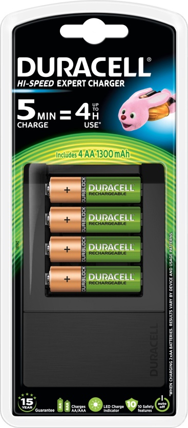 Duracell DUR036444 Cargador de baterías para inter