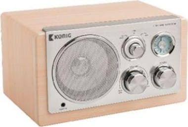 König König HAV-TR1300 Portátil Analógica Beige radio