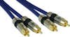 InLine InLine 89725P 25m 2 x RCA Azul cable de audio