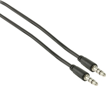 Valueline 3m 3.5mm cable de audio negro 3 jack 3.5 35mm vlmp22000b3.00