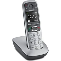 Gigaset E560 DECT Identificador de llamadas Negro,