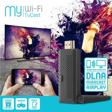 ME! Adaptador TV Cast Wifi muvit I/O