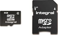Integral Tarjeta de memoria 8GB microSDHC