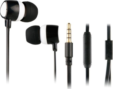 MYWAY Myway auriculares estéreo 3.5mm con micrófono blan