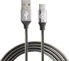 Muvit Muvit tiger cable USB a micro USB 2A 1.2m metal fl